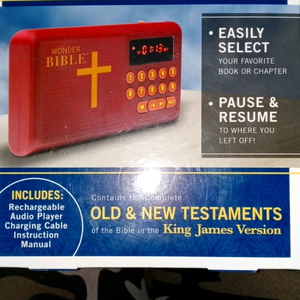 Wonder bible kjv and mediation